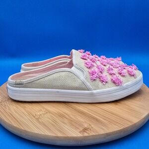 Keds Kate Spade Women's Slip On Mules Floral‎ Details Sneakers Size 9.5